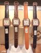 Panthere De Faux Cartier Watch For Men - White Roman Dial Brown Leather Strap (20)_th.jpg